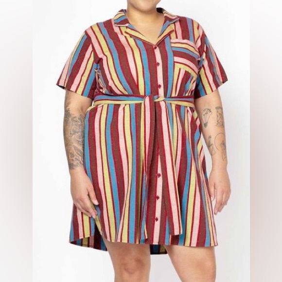 Gia Shirtdress in Riddle - Picture 1 of 6